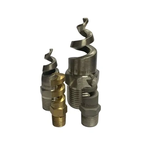 Bico espiral industrial para lavador de gases e resfriamento